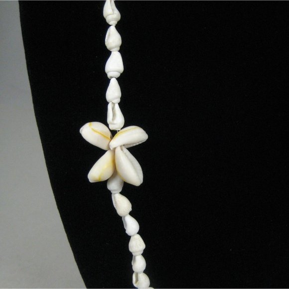 Seashell Necklace  38 In Strand Beaded Shell Beach Sea Ocean Shells NO CLASP - Picture 7 of 8